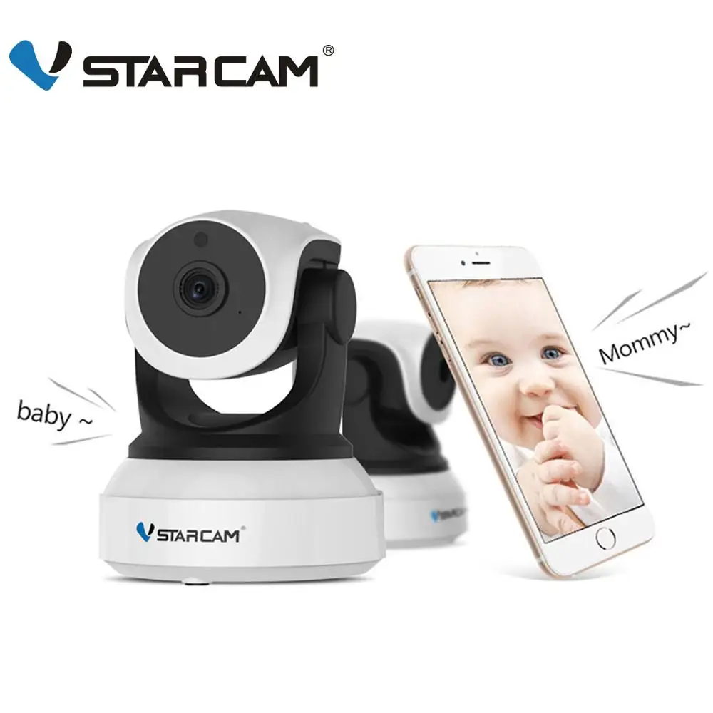 VStarcam 1080P HD беспроводная камера видеонаблюдения IP Wi Fi ИК подсветка ночное видение