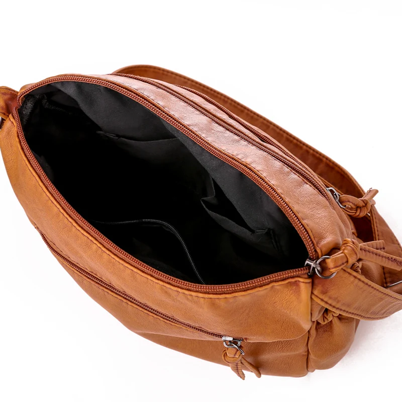 Vintage Women Shoulder Bag Pu Leather Crossbody Bag Soft Women Purse Multi-pockets Messenger Bag Designer Flap Bag Lady Handbag
Vintage Women Shoulder Bag Pu Leather Crossbody Bag Soft Women Purse Multi-pockets Messenger Bag Designer Flap Bag Lady Handbag