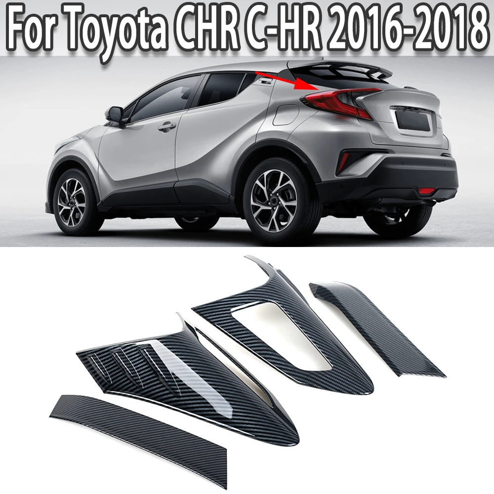 4Pcs Rear Back Lamp Tail Light Cover Trim Frame Protector Sticker Car Styling Accessory For Toyota CHR C-HR 2016-2018
4Pcs Rear Back Lamp Tail Light Cover Trim Frame Protector Sticker Car Styling Accessory For Toyota CHR C-HR 2016-2018