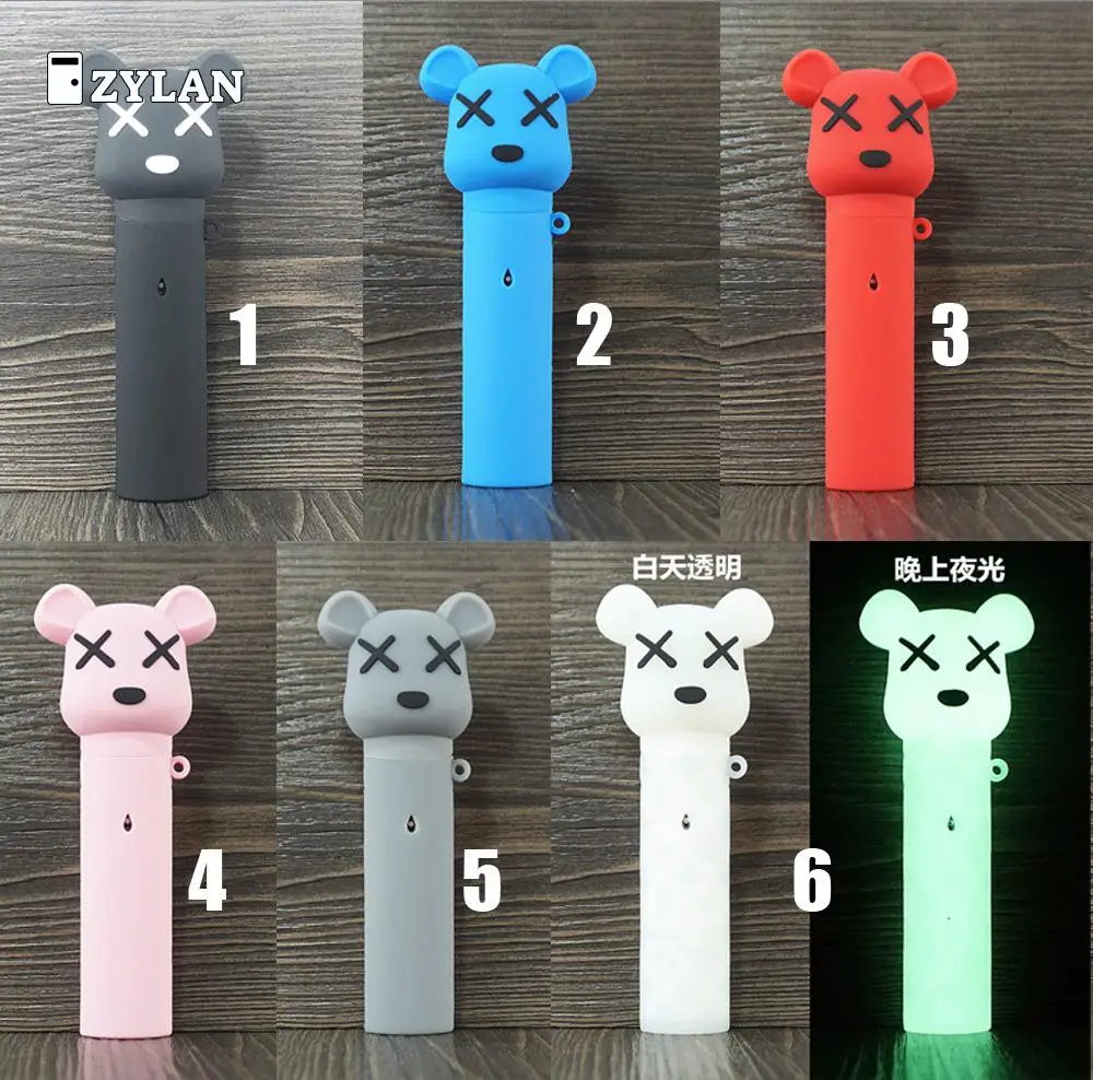 ZYLAN New Cute Cartoon Bear Fashion Rubber Silicone Gel Case Cover for Relx Kit Shell Pouch for Relx Black Clear 
ZYLAN New Cute Cartoon Bear Fashion Rubber Silicone Gel Case Cover for Relx Kit Shell Pouch for Relx Black Clear