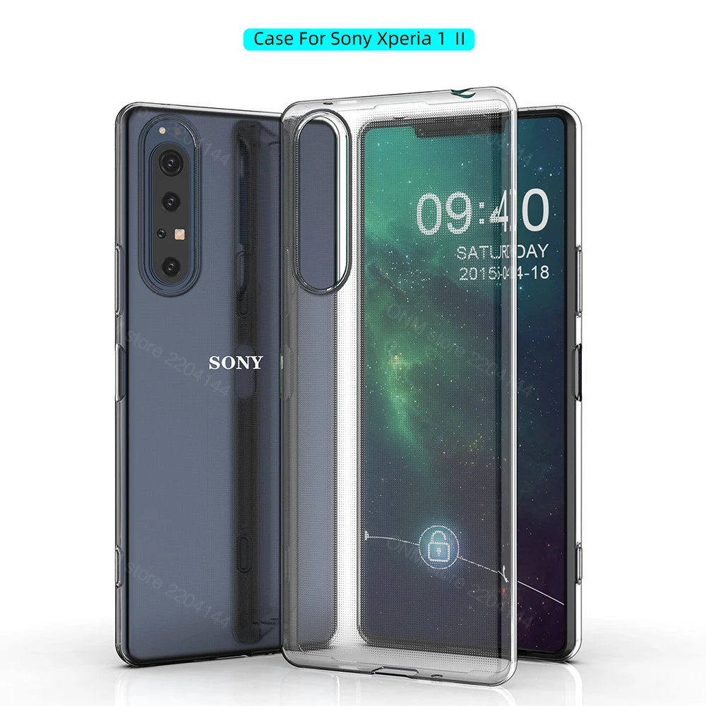 Case For Sony Xperia 1 II TPU Silicon Clear Fitted Bumper Soft Case for Sony Xperia 1 II Transparent Back Cover
Case For Sony Xperia 1 II TPU Silicon Clear Fitted Bumper Soft Case for Sony Xperia 1 II Transparent Back Cover