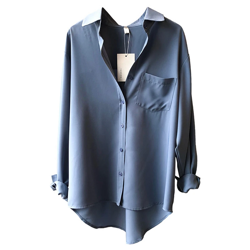 2021 Vintage Blouse Women Autumn Long Sleeve Shirt Female Korean Style Loose Casual White Tops Solid Elegant All Match Blouses
2021 Vintage Blouse Women Autumn Long Sleeve Shirt Female Korean Style Loose Casual White Tops Solid Elegant All Match Blouses