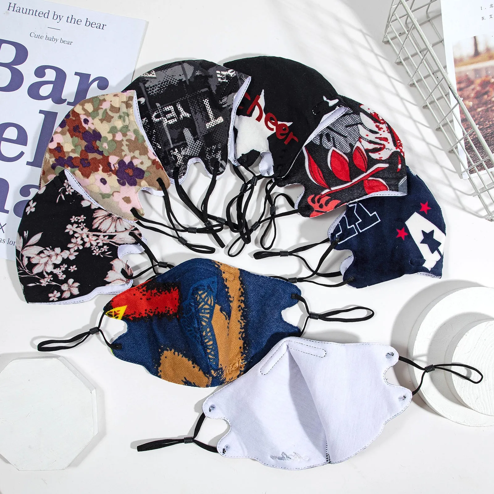 6-12 Years Old Children Face Mask Reusable Washable Floral Print Cotton Mask Ear Loop Adjustable Protector Mouth Cover Cosplay
6-12 Years Old Children Face Mask Reusable Washable Floral Print Cotton Mask Ear Loop Adjustable Protector Mouth Cover Cosplay