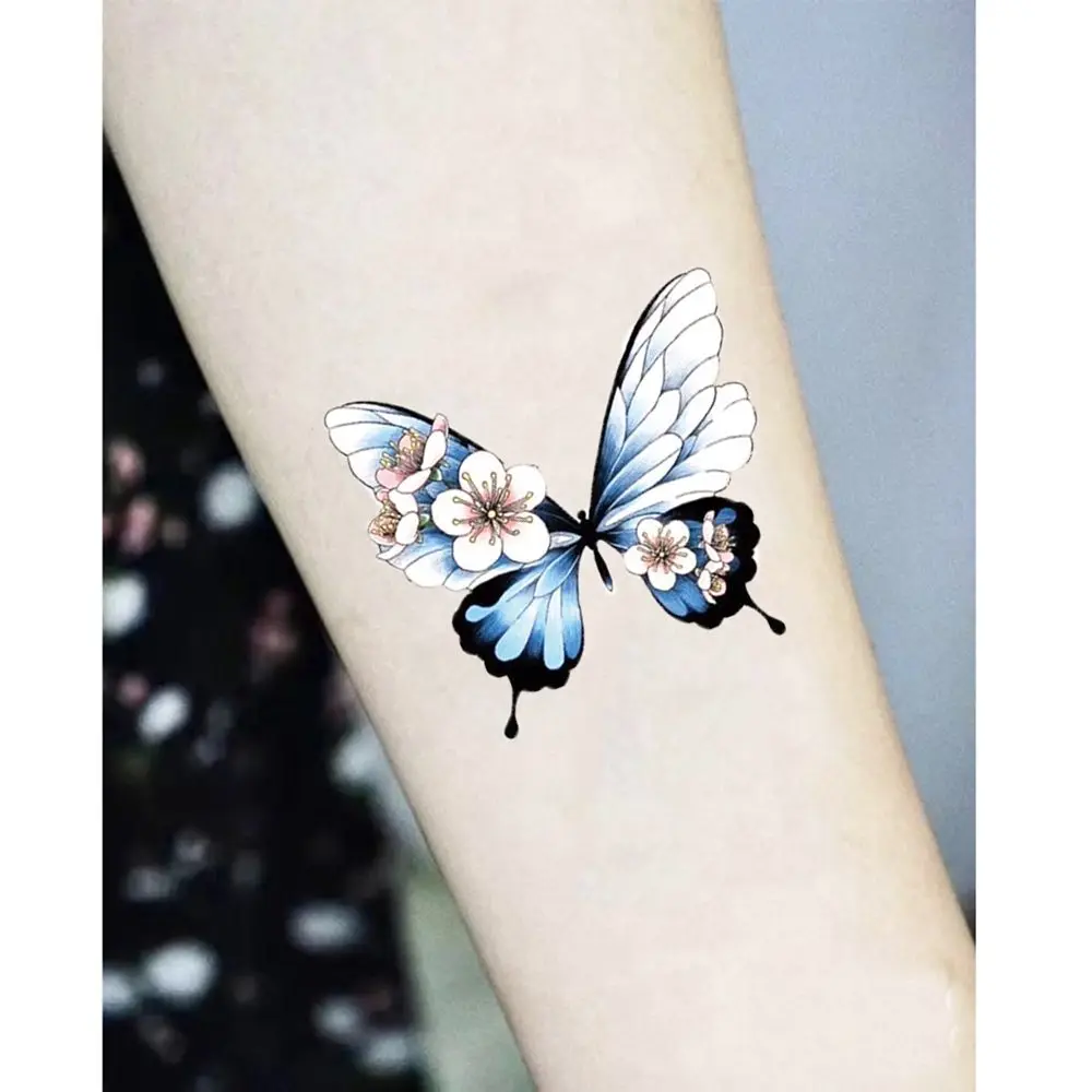 1 pc Alternative Art Pattern Rose Butterfly Temporary Effect Body Art Body Sticker Tattoo Stickers Fake Tattoos
1 pc Alternative Art Pattern Rose Butterfly Temporary Effect Body Art Body Sticker Tattoo Stickers Fake Tattoos