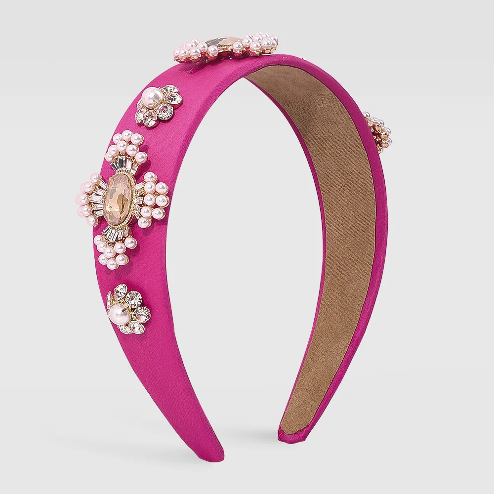 2020 New Arrivals Pearl Flower Crystal Headbands for Woman High Class Super Shiny Crystal Bezel Bridal Wedding Party Headbands
2020 New Arrivals Pearl Flower Crystal Headbands for Woman High Class Super Shiny Crystal Bezel Bridal Wedding Party Headbands