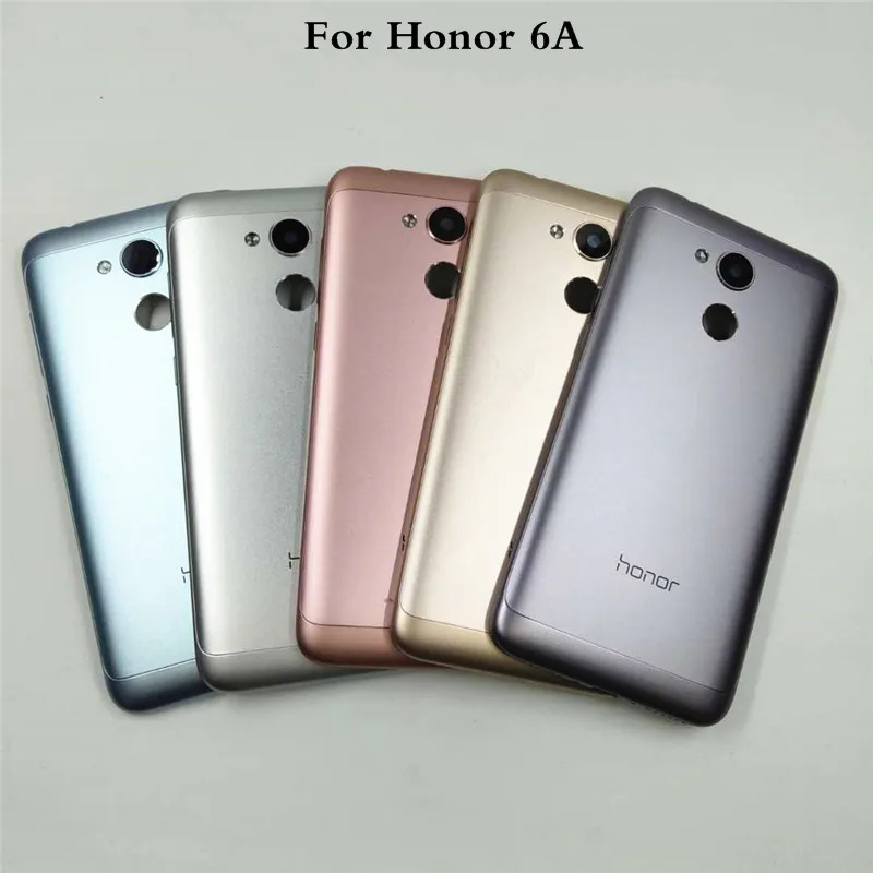 Оригинальный чехол для Huawei Honor 6A задняя крышка аккумулятора + стеклянный объектив