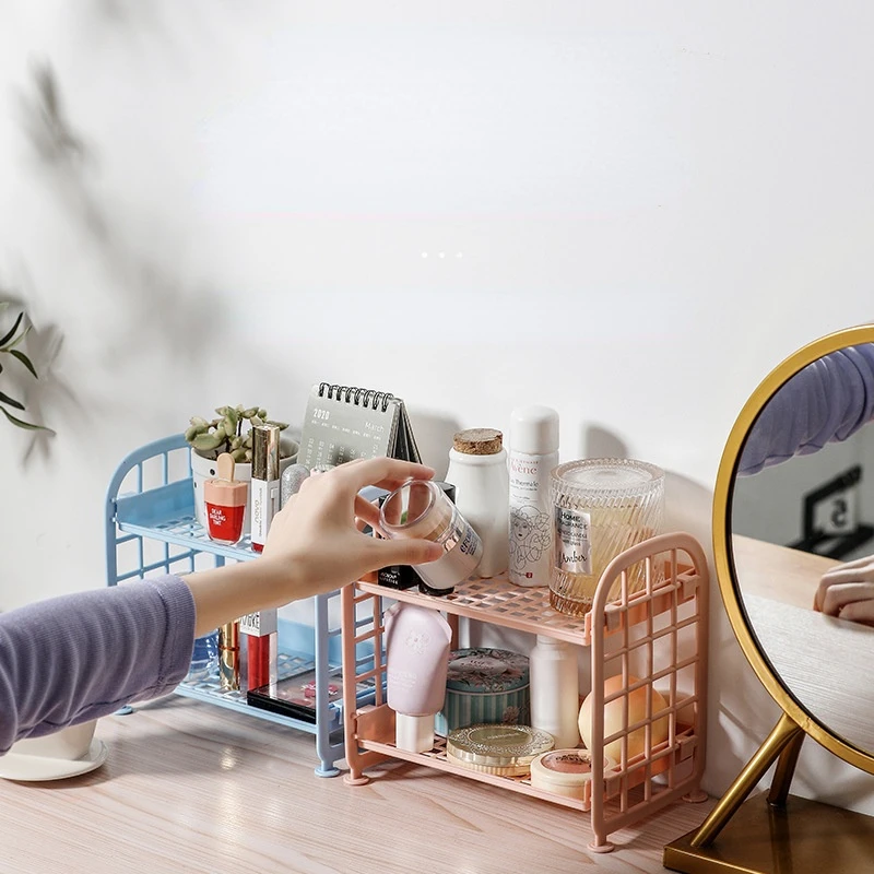 Simple Home Desktop Bathroom Double-layer Shelf Cosmetics Jewelry Office Desk Organizer
Simple Home Desktop Bathroom Double-layer Shelf Cosmetics Jewelry Office Desk Organizer