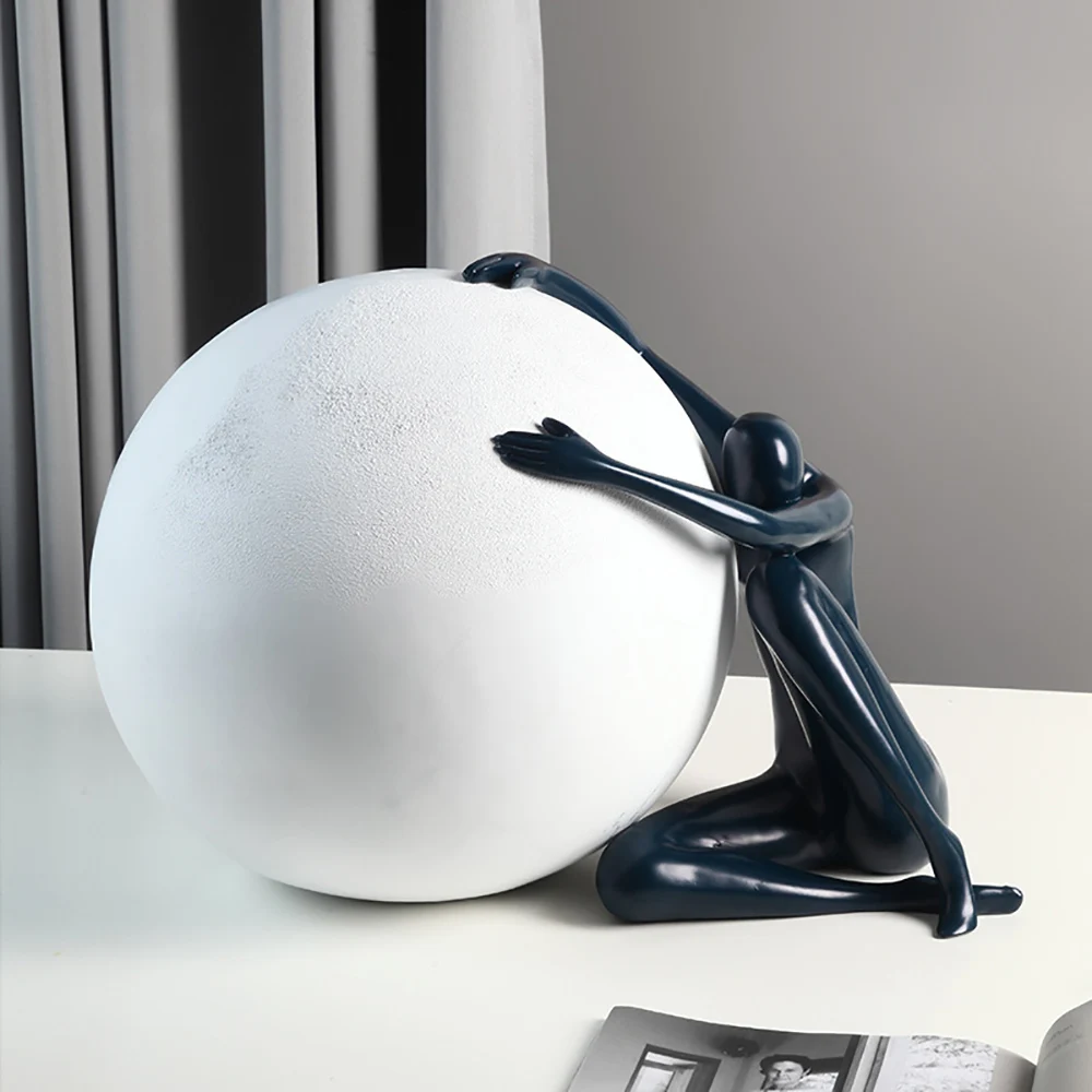 Creative Home Furnishing Art Abstract Character Decoration Light Luxury Living Room Hotel Decoration Fashion Sculpture Gift
Creative Home Furnishing Art Abstract Character Decoration Light Luxury Living Room Hotel Decoration Fashion Sculpture Gift