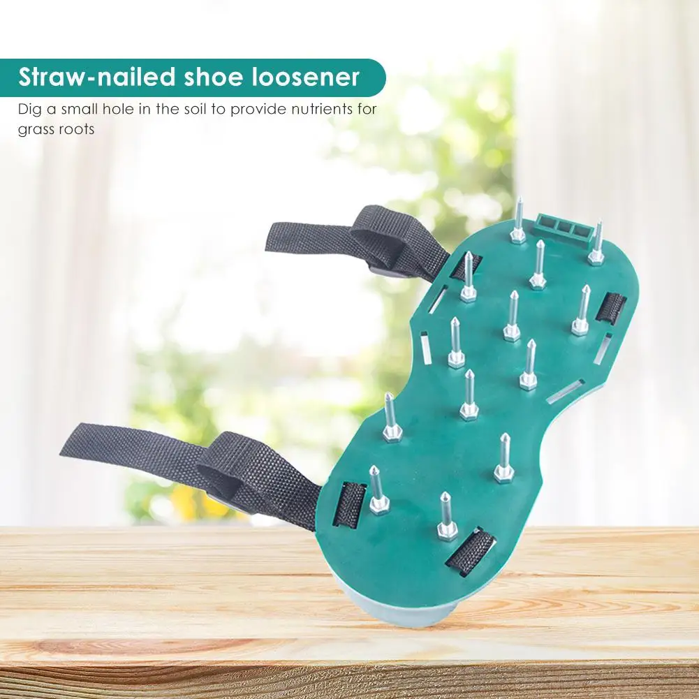 Lawn Spikes Lawn Aerator Shoes Plastics Green Garden Nails Loose Soil Shoes Gardening Epoxy Floor Paint Scarifier Ripper Tools
Lawn Spikes Lawn Aerator Shoes Plastics Green Garden Nails Loose Soil Shoes Gardening Epoxy Floor Paint Scarifier Ripper Tools