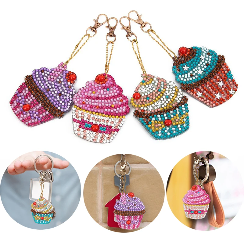 4Pcs Diamond Keychain DIY Full Diamond Painting Butterfly Keychains Cross Stitch Keyring Bag Pendant Christmas Gifts
4Pcs Diamond Keychain DIY Full Diamond Painting Butterfly Keychains Cross Stitch Keyring Bag Pendant Christmas Gifts