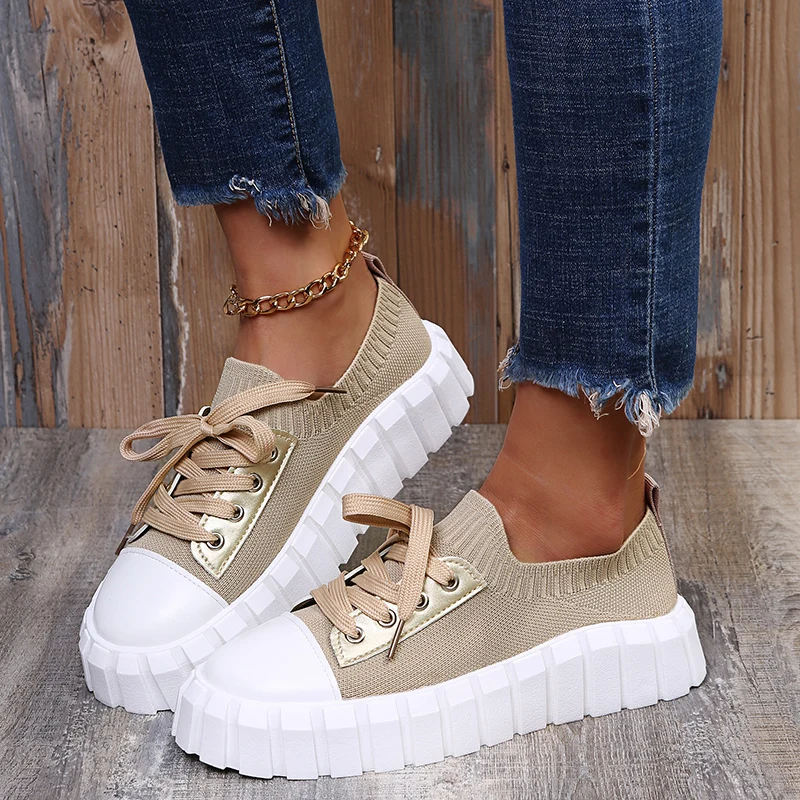 Women's Shoes Sneakers Vulcanized Lace-Up shoes Casual Platform shoes Flats Canvas Shoes Female Floor Heels Ladies mesh shoes 43
Women's Shoes Sneakers Vulcanized Lace-Up shoes Casual Platform shoes Flats Canvas Shoes Female Floor Heels Ladies mesh shoes 43