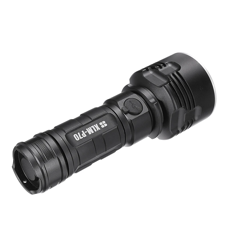 P70 Super Bright Flashlight LED Torch Waterproof Lamp For Outdoor Camping Cycling Patrol Security Illumination USB Charging
P70 Super Bright Flashlight LED Torch Waterproof Lamp For Outdoor Camping Cycling Patrol Security Illumination USB Charging