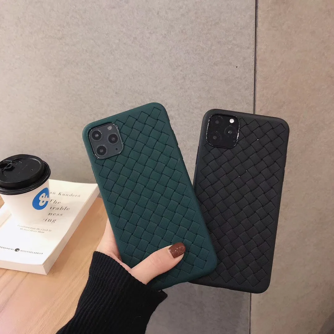 Gimfun простой сетчатый Плетеный чехол для iPhone X Xs Xsmax Xr Мягкий силиконовый из ТПУ 6 7 8