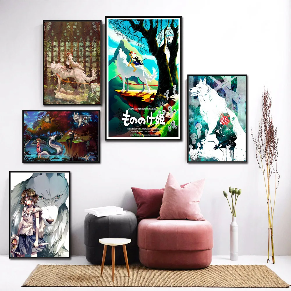 Princess Mononoke Studio Ghibli Tribute Anime Poster Wall Art Picture Posters and Prints Canvas Painting for Room Home Decor
Princess Mononoke Studio Ghibli Tribute Anime Poster Wall Art Picture Posters and Prints Canvas Painting for Room Home Decor