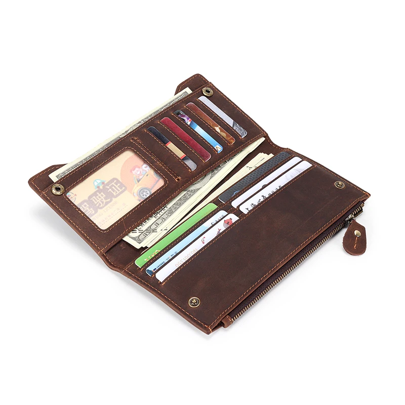 COMFORSKIN Genuine Leather Men Wallet Dropshipping Long Vintage Male Card Wallet Large Capacity Travelling Cowhide Man Purses
COMFORSKIN Genuine Leather Men Wallet Dropshipping Long Vintage Male Card Wallet Large Capacity Travelling Cowhide Man Purses