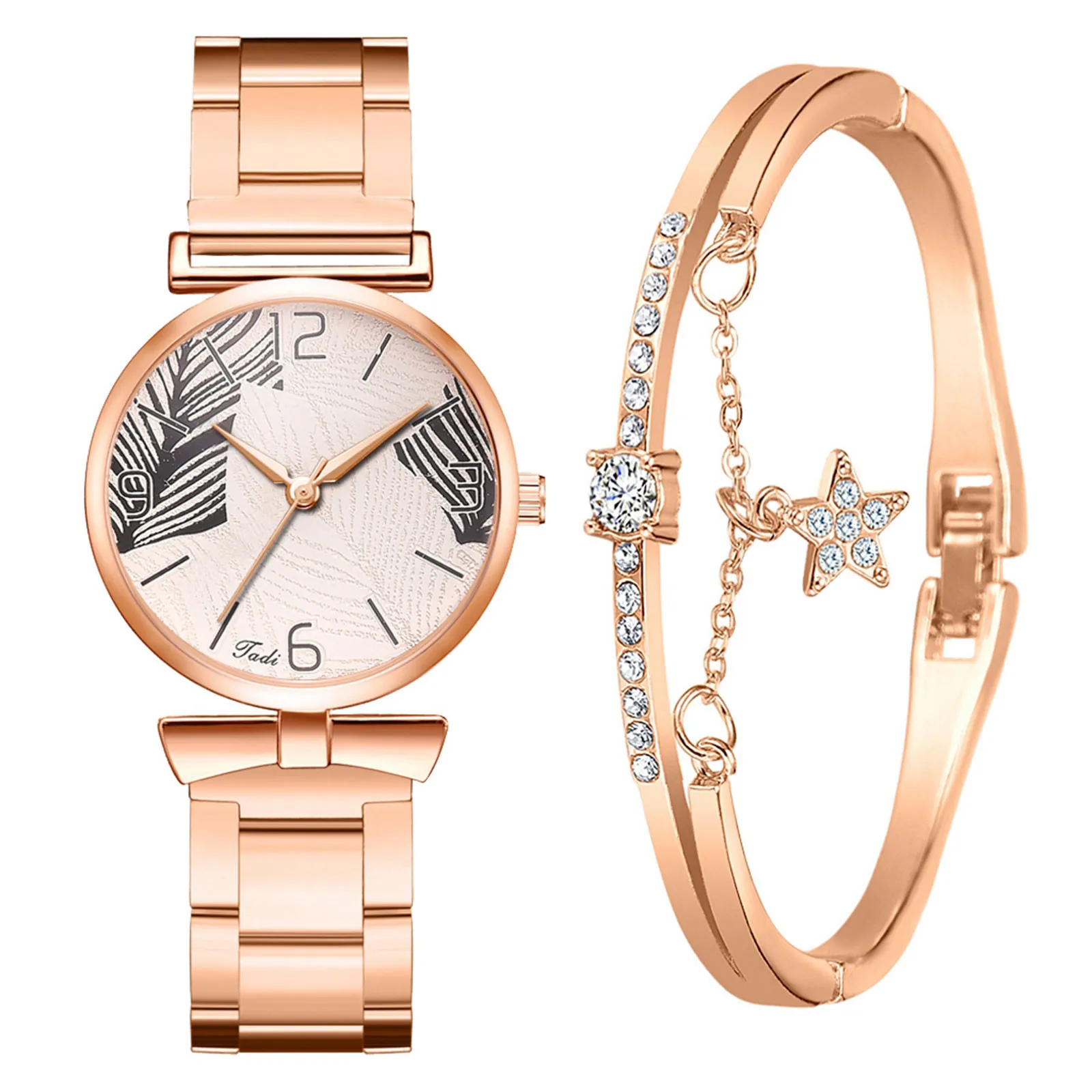 Women Watch Rose Gold Montre Women's Stainless Steel Belt Fashion Diamond Inlaid Alloy Leisure Quartz Watch Women Watches#2
Women Watch Rose Gold Montre Women's Stainless Steel Belt Fashion Diamond Inlaid Alloy Leisure Quartz Watch Women Watches#2