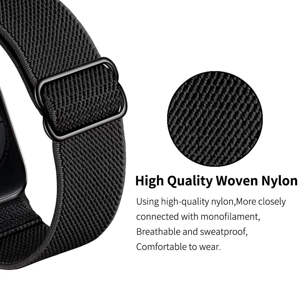 Ремешок нейлоновый для Apple Watch Band 44 мм 40 45 41 42 38 | Наручные часы
