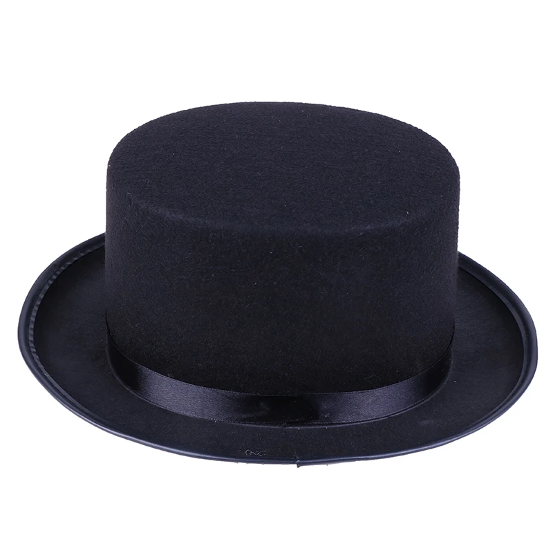 Black Top Hat Magician Costume - Gentlemen Tuxedo Formal Headwear Ringmaster for Theatrical Plays Musicals | Игрушки и хобби