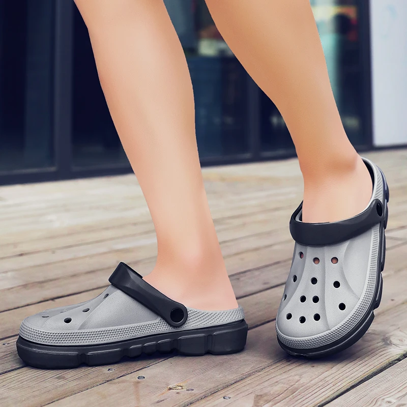 CRLAYDK Casual Sandals for Men Summer Fashion Breathable Garden Water Beach Shoes Non Slip Hollow Out Walking Slippers Plus Size
CRLAYDK Casual Sandals for Men Summer Fashion Breathable Garden Water Beach Shoes Non Slip Hollow Out Walking Slippers Plus Size