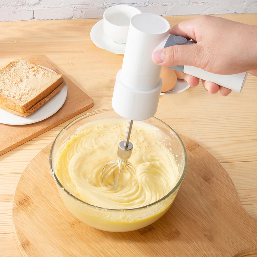 Cordless Egg Beater Electric Hand Mixer Mini Handheld Mixer Portable Kitchen Blender with 2 Egg Beaters kitchen tools
Cordless Egg Beater Electric Hand Mixer Mini Handheld Mixer Portable Kitchen Blender with 2 Egg Beaters kitchen tools