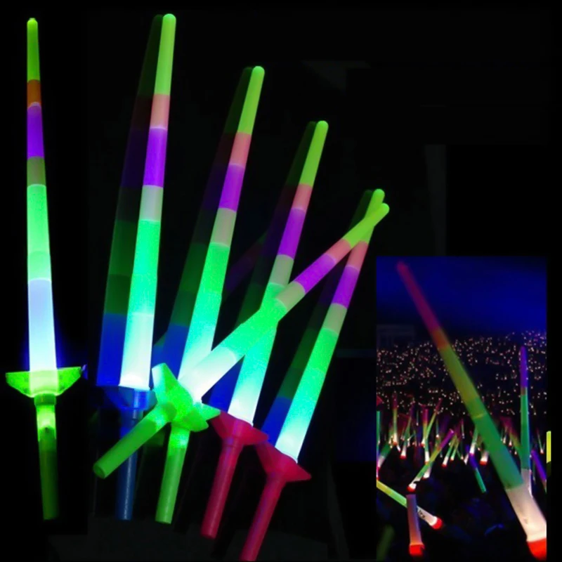 1 Pc Light-Up Light Sticks Led Telescopic Glow Stick Glow Wands Multicolor Cheer Flashing Tube Concert for Festivals Party
1 Pc Light-Up Light Sticks Led Telescopic Glow Stick Glow Wands Multicolor Cheer Flashing Tube Concert for Festivals Party
