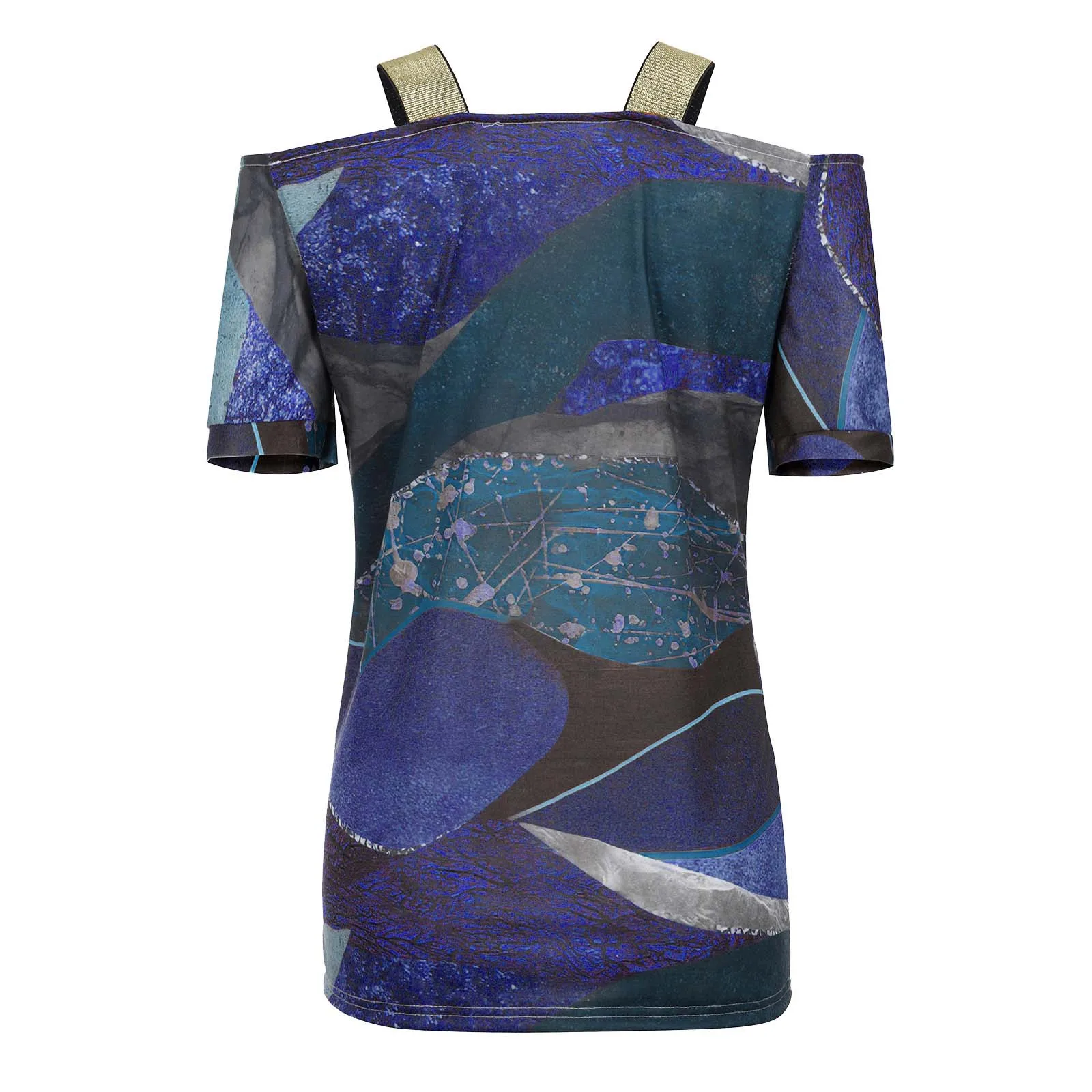 Women's Fashion Casual Print V-Neck Short Sleeve Sexy Off Shoulder Top Summer Elegant Female Spaghetti Bohemian Beach Blouse Top
Women's Fashion Casual Print V-Neck Short Sleeve Sexy Off Shoulder Top Summer Elegant Female Spaghetti Bohemian Beach Blouse Top