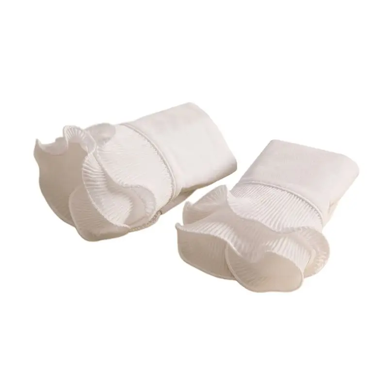 Detachable Shirt Pleated Flare Sleeve False Cuffs Solid Color Pleated Layered Wristband Decorative Women Clothing Accessory 
Detachable Shirt Pleated Flare Sleeve False Cuffs Solid Color Pleated Layered Wristband Decorative Women Clothing Accessory