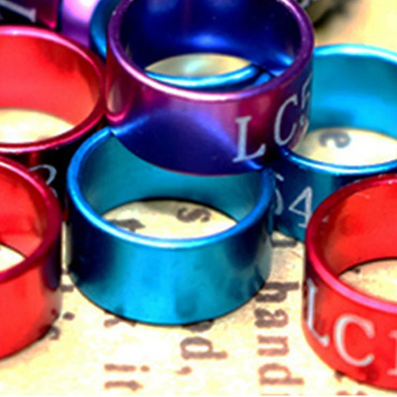 50 Pcs Pigeon Bands Bird 5mm Foot Ring Species Identify Training Rings Pet Bird 95AA
50 Pcs Pigeon Bands Bird 5mm Foot Ring Species Identify Training Rings Pet Bird 95AA