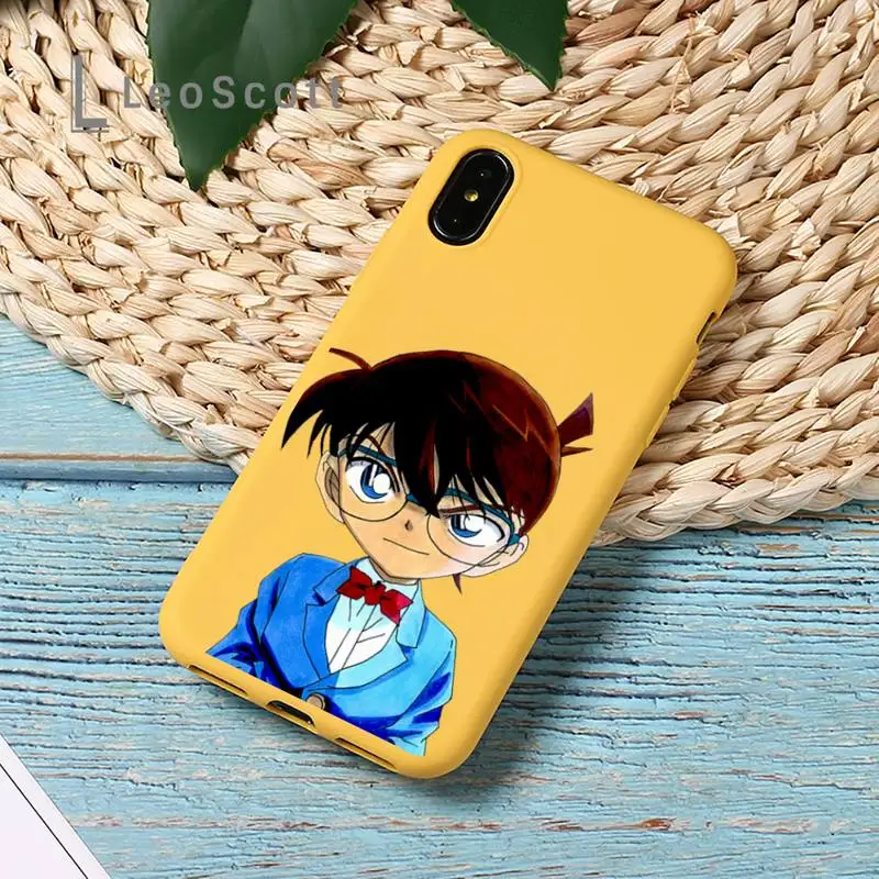 anime Detective Conan Phone Case Yellow Candy Color for iPhone 11 12 mini pro XS MAX 8 7 6 6S Plus X SE 2020 XR
anime Detective Conan Phone Case Yellow Candy Color for iPhone 11 12 mini pro XS MAX 8 7 6 6S Plus X SE 2020 XR