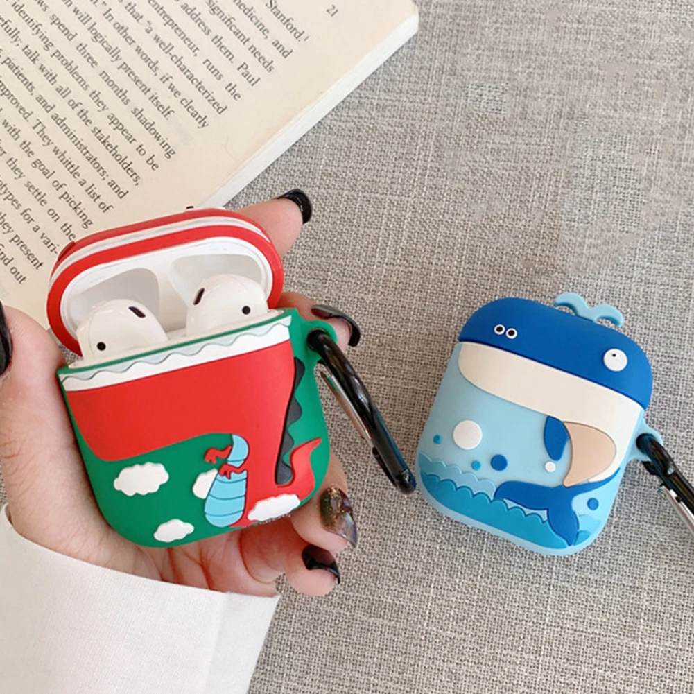 Защитный чехол для Airpods1/2 поколения, 3D мультяшный силиконовый чехол для гарнитуры Apple, симпатичный чехол с Bluetooth-гарнитурой и зарядным боксом
Защитный чехол для Airpods1/2 поколения, 3D мультяшный силиконовый чехол для гарнитуры Apple, симпатичный чехол с Bluetooth-гарнитурой и зарядным боксом