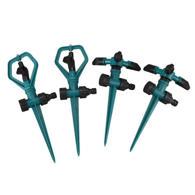 AFBC Lawn Sprinklers, 2 Automatic Rotating Three-Arm Sprinklers and 2 Single-Arm Sprinklers for Irrigation Sprinklers
AFBC Lawn Sprinklers, 2 Automatic Rotating Three-Arm Sprinklers and 2 Single-Arm Sprinklers for Irrigation Sprinklers