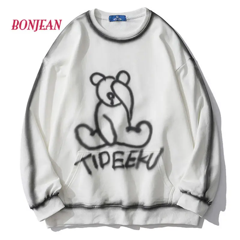Harajuku Loose Oversize T Shirt 4XL Women Cartoon Bear Long Sleeve Shirt Women Black Pink Streetwear vintage clothing tops 2020
Harajuku Loose Oversize T Shirt 4XL Women Cartoon Bear Long Sleeve Shirt Women Black Pink Streetwear vintage clothing tops 2020