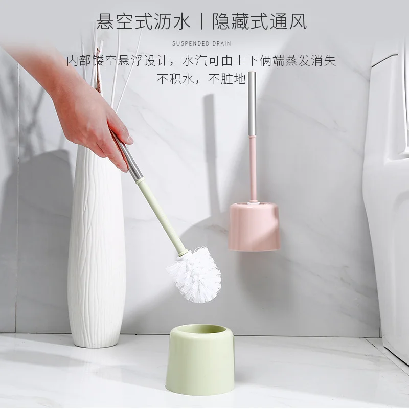 New Brush Toilet Traceless Wall Mounted Toilet Brush Set Cleaning Brush Holder Fashion WC Accessories
New Brush Toilet Traceless Wall Mounted Toilet Brush Set Cleaning Brush Holder Fashion WC Accessories