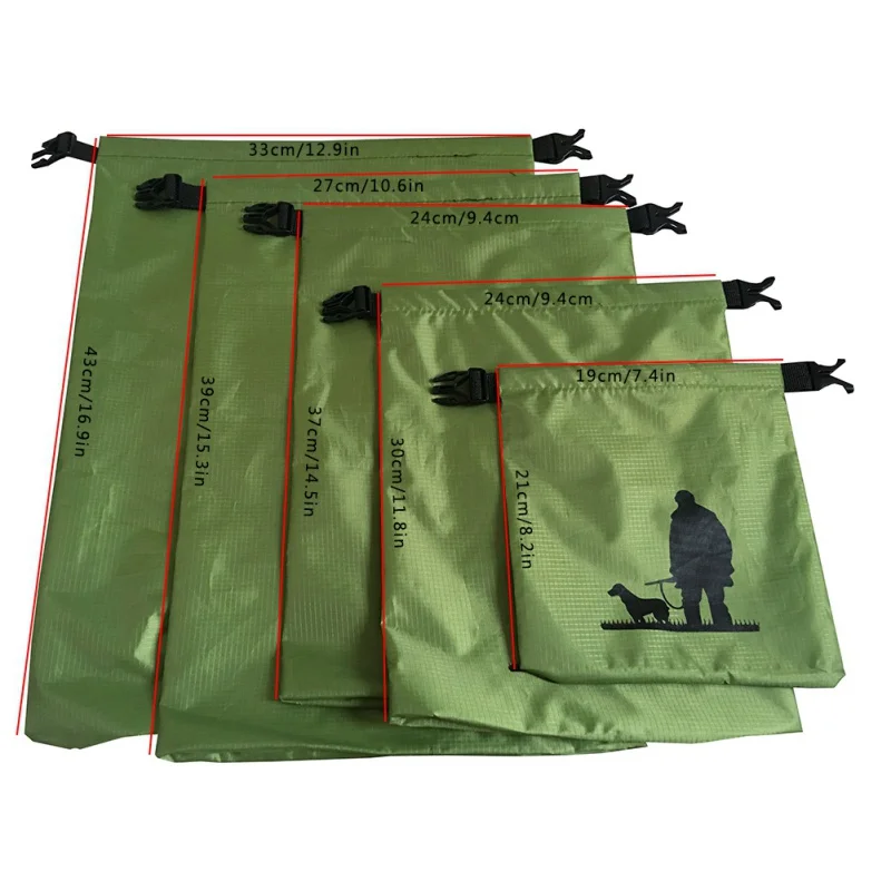 5/3pc Swimming Waterproof Dry Bag Travelling Bags Accessories Outdoor Buckled Clothing Towel Storage Sack Travel Wading Drifting
5/3pc Swimming Waterproof Dry Bag Travelling Bags Accessories Outdoor Buckled Clothing Towel Storage Sack Travel Wading Drifting
