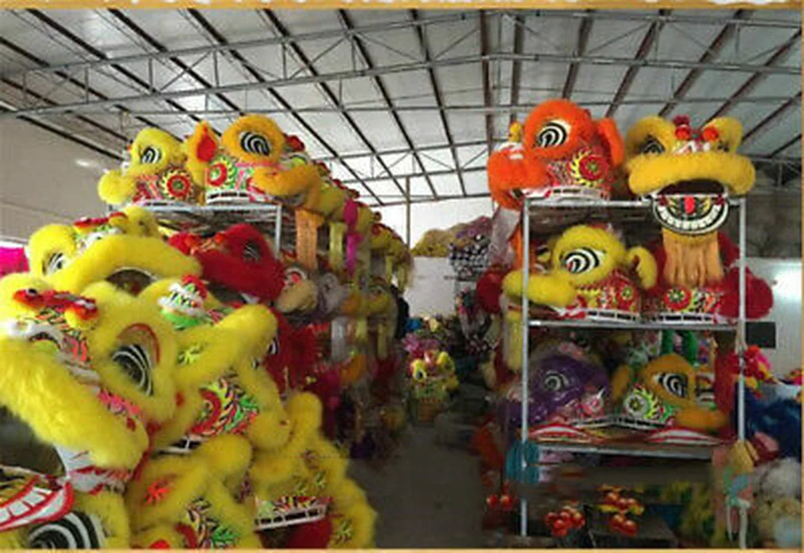 Lion Dance Mascot Costume Pure Wool Southern Lion Advertising for Two Adults NEW Cosplay Party Dress Outfits Clothing Halloween
Lion Dance Mascot Costume Pure Wool Southern Lion Advertising for Two Adults NEW Cosplay Party Dress Outfits Clothing Halloween