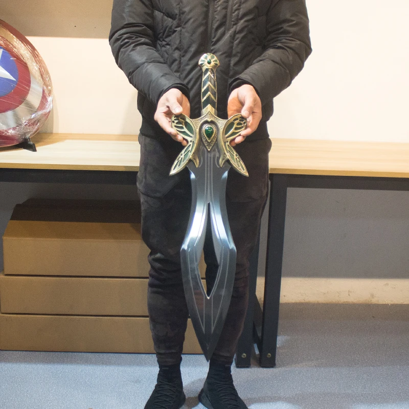 Dota2 Game Props Butterfly Sword Metal Crafts Stainless Steel Interior Decoration 71cm 2.5kg
Dota2 Game Props Butterfly Sword Metal Crafts Stainless Steel Interior Decoration 71cm 2.5kg