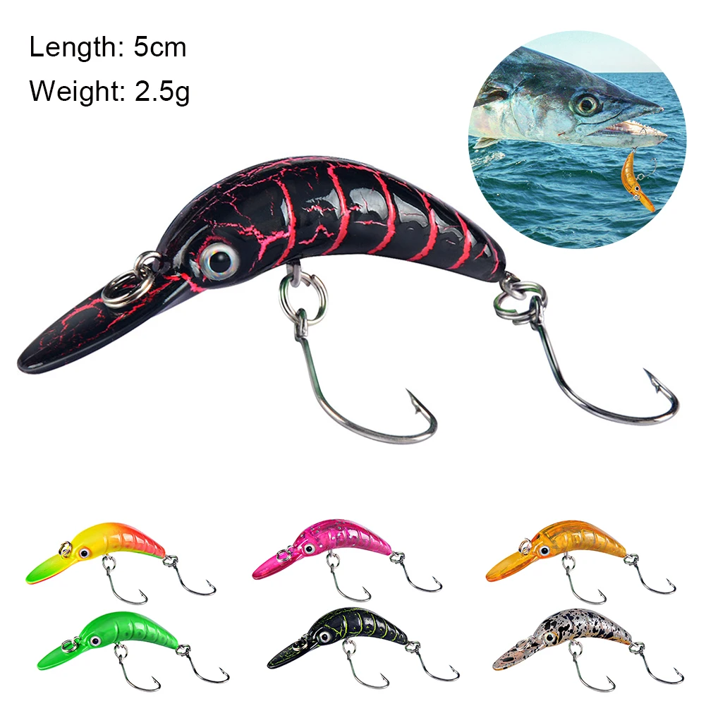 New Minnow Fishing Lure 5cm 2.5g Mini Artificial Hard Bait Sinking Crankbait Wobblers Trout Pike Bass Fishing Tackle Accessories
New Minnow Fishing Lure 5cm 2.5g Mini Artificial Hard Bait Sinking Crankbait Wobblers Trout Pike Bass Fishing Tackle Accessories