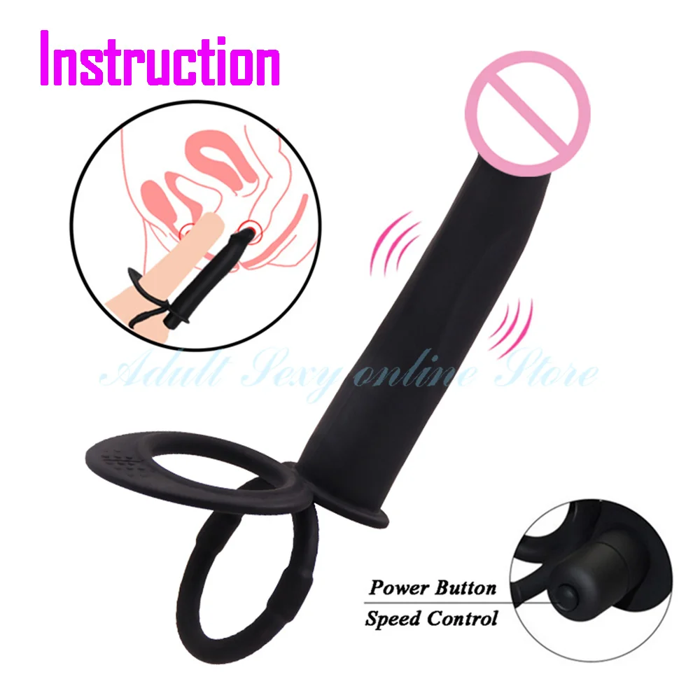 Фаллоимитатор Strap-on-me Dildo Plug Balls L 16 см, черный 6016442 - Strap-on-me - Для страпонов с кольцом - Купить