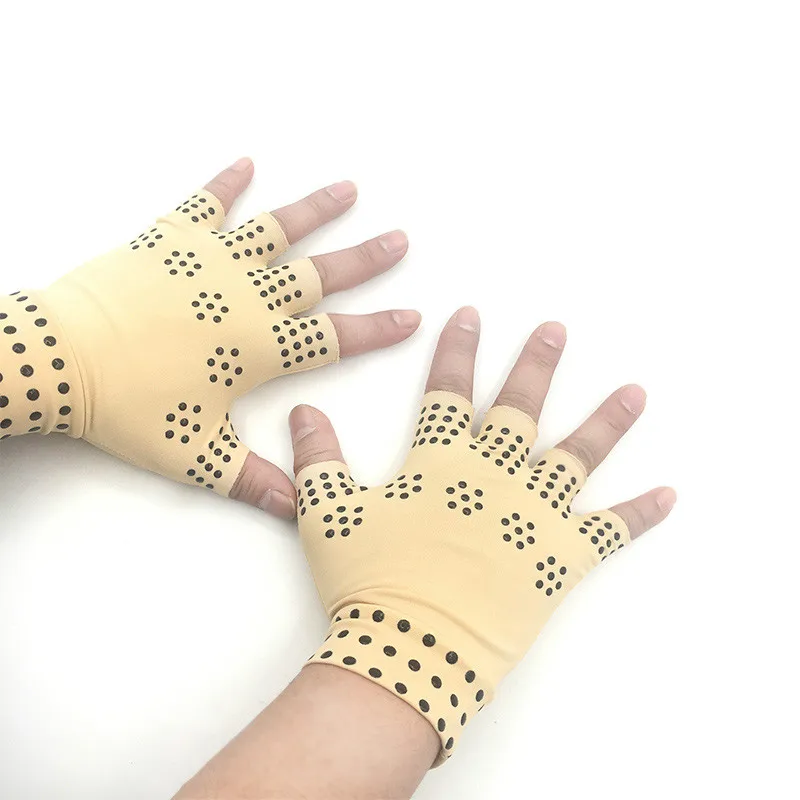 Анти артрит рук перчатки медная терапия компрессия медные боли облегчение новая