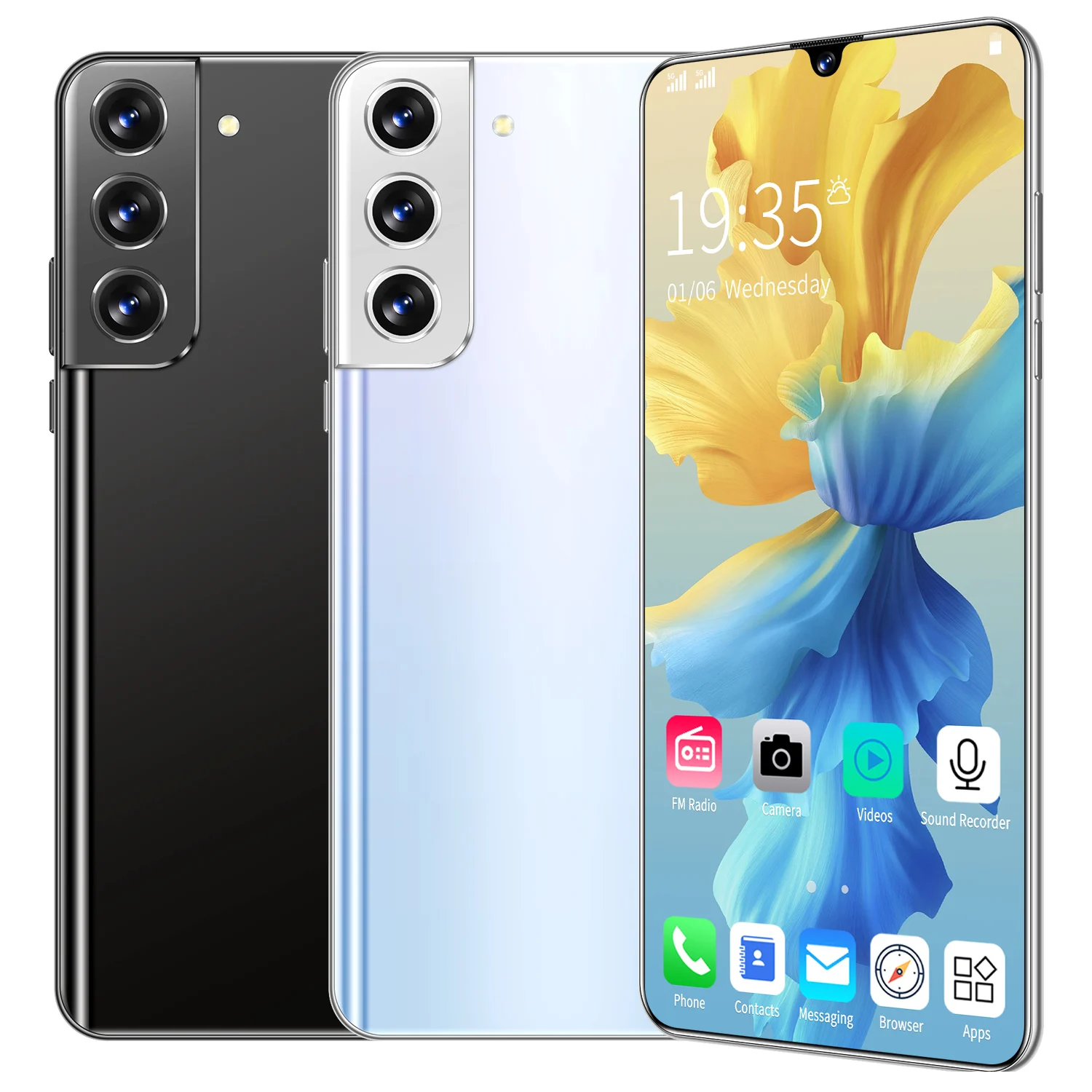 2021 New Global Version S21+ 6.6 Inch SmartPhone 10Core 12+512GB 24+50MP With Face ID Fingerprint Unlock 4G LTE 5G MobilePhone
2021 New Global Version S21+ 6.6 Inch SmartPhone 10Core 12+512GB 24+50MP With Face ID Fingerprint Unlock 4G LTE 5G MobilePhone