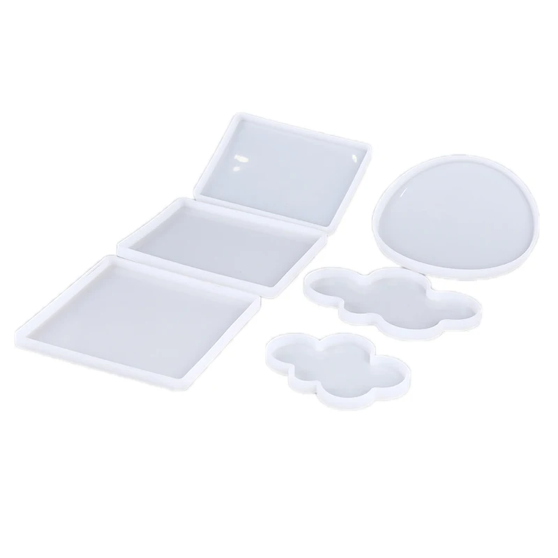 Square Rectangle Cloud Shape Silicone Mold Jewelry Making Resin Mould Epoxy Pendant Ornaments DIY Tool Decorative
Square Rectangle Cloud Shape Silicone Mold Jewelry Making Resin Mould Epoxy Pendant Ornaments DIY Tool Decorative