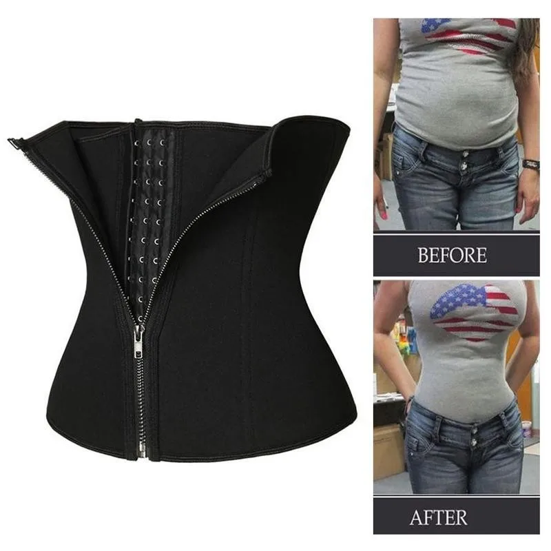 Corset Waist Trainer Body Shaper Shapewear Corset Slimming Zipper Underbust With Tummy Belt Breathable Shaper Corset Contro E0U6
Corset Waist Trainer Body Shaper Shapewear Corset Slimming Zipper Underbust With Tummy Belt Breathable Shaper Corset Contro E0U6
