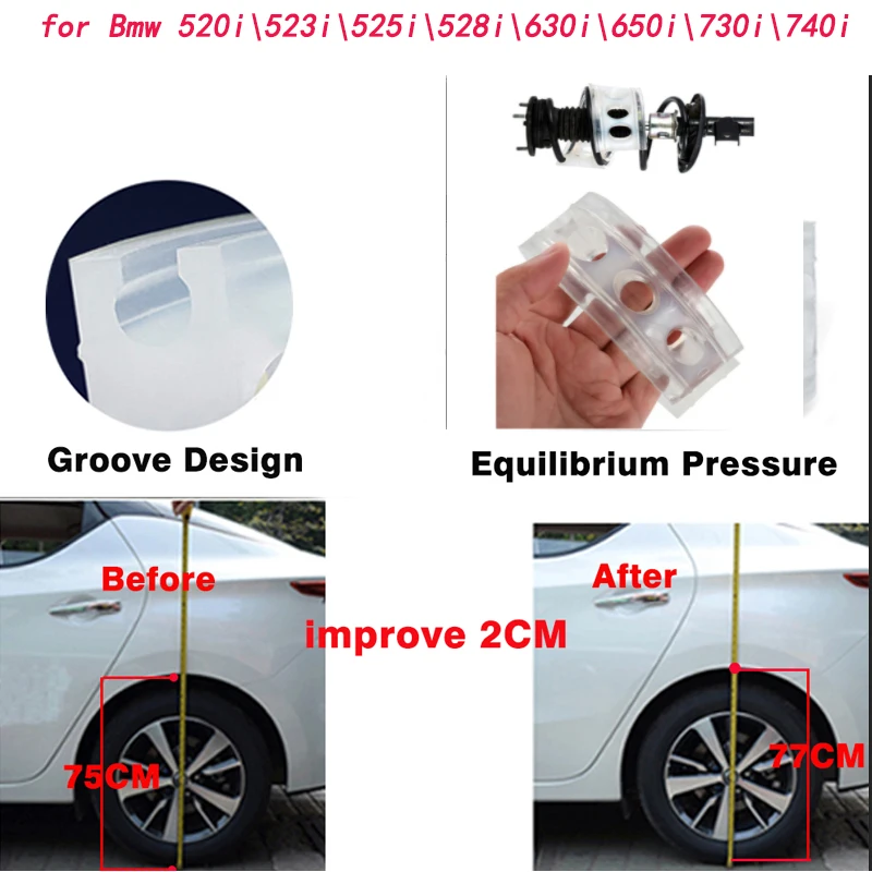2Pcs Front\ Rear Car Styling Shock Absorber Spring Bumper Power Auto-Buffers for Bmw 520i\523i\525i\528i\630i\650i\730i\740i
2Pcs Front\ Rear Car Styling Shock Absorber Spring Bumper Power Auto-Buffers for Bmw 520i\523i\525i\528i\630i\650i\730i\740i
