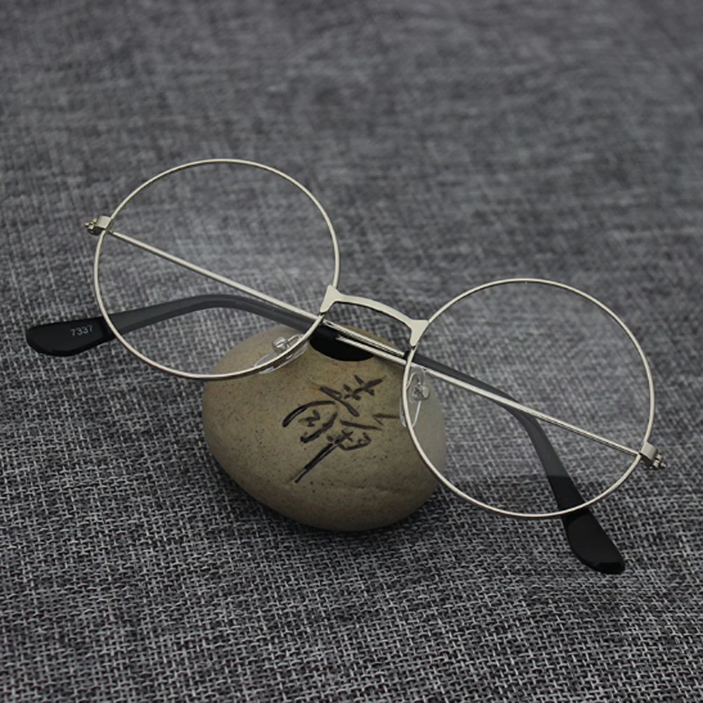 Fashion Vintage Retro Metal Frame Clear Lens Glasses Nerd Geek Eyewear Eyeglasses Oversized Round Circle Eye Glasses
Fashion Vintage Retro Metal Frame Clear Lens Glasses Nerd Geek Eyewear Eyeglasses Oversized Round Circle Eye Glasses