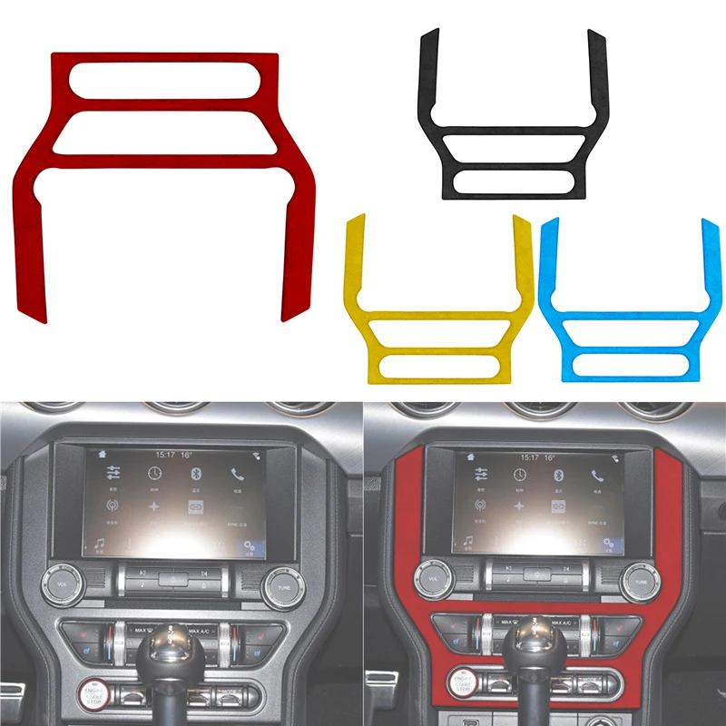 Suede Wrap For Ford Mustang 2015-2019 Car Product Interior Moulding Center Console CD Navigation Player Panel Cover Trim Sticker
Suede Wrap For Ford Mustang 2015-2019 Car Product Interior Moulding Center Console CD Navigation Player Panel Cover Trim Sticker