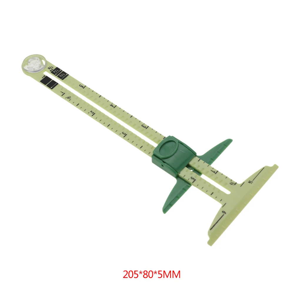 5 in 1 Handy Sliding Sewing Gauge Quilting Tools Beginner Quilting Hem Plastic T Gauge Measuring Tool
5 in 1 Handy Sliding Sewing Gauge Quilting Tools Beginner Quilting Hem Plastic T Gauge Measuring Tool