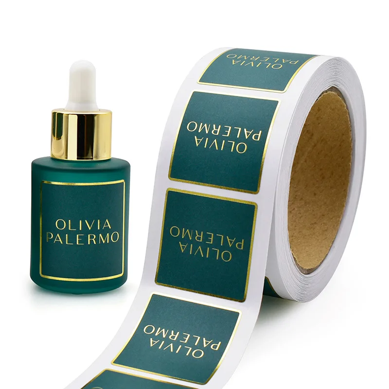 Customized Square Gold Foil Adhesive Stickers Labels Printed Bottle Seal Waterproof Packing Sticker Matte on Surface Treatment
Customized Square Gold Foil Adhesive Stickers Labels Printed Bottle Seal Waterproof Packing Sticker Matte on Surface Treatment