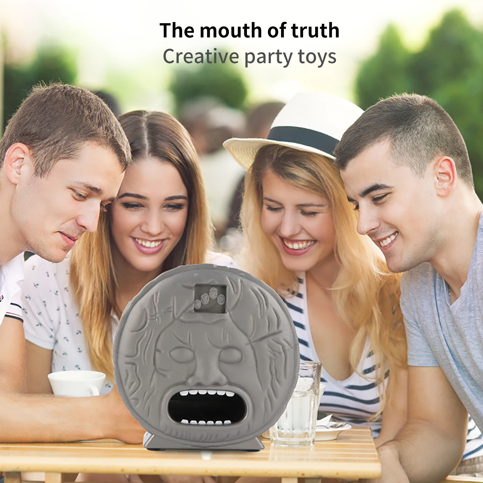 Bite Finger Lie Detector Party Electric Shock Bite Finger Ancient Roman Polygraph funny portable Game Party Analyzer Consoles 
Bite Finger Lie Detector Party Electric Shock Bite Finger Ancient Roman Polygraph funny portable Game Party Analyzer Consoles