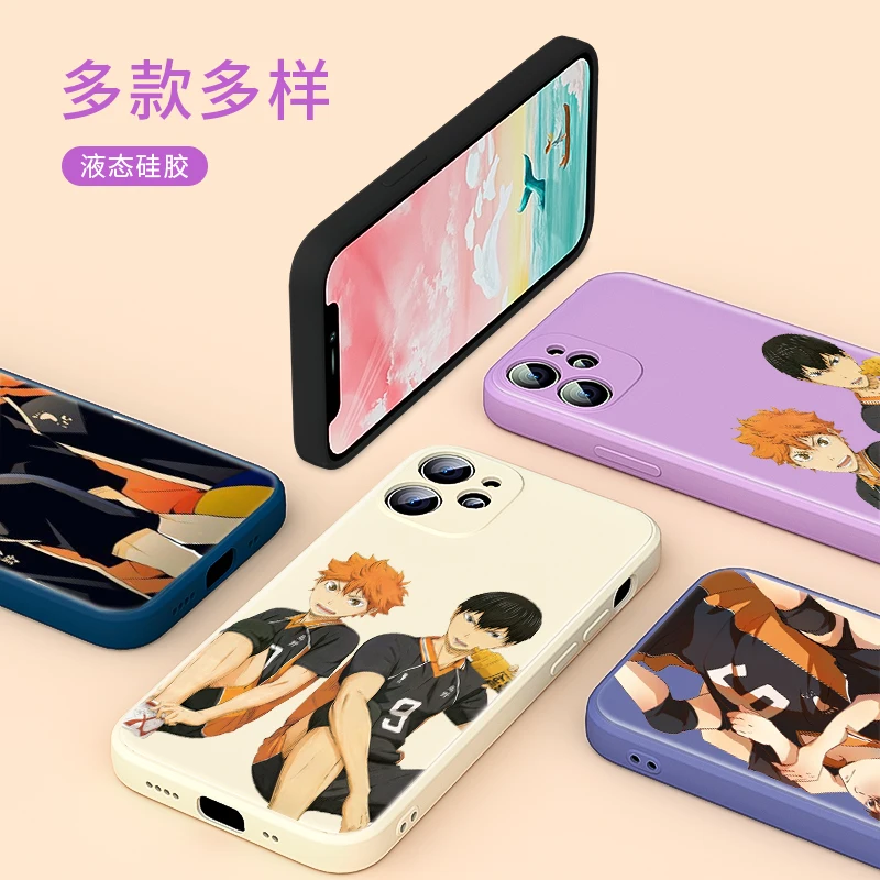 GYKZ Japan Anime Haikyuu For Apple IPhone 13 12 Mini 11 Pro XS MAX XR X 8 7 6S SE Plus Liquid Silicone Soft Cover Phone Case 
GYKZ Japan Anime Haikyuu For Apple IPhone 13 12 Mini 11 Pro XS MAX XR X 8 7 6S SE Plus Liquid Silicone Soft Cover Phone Case