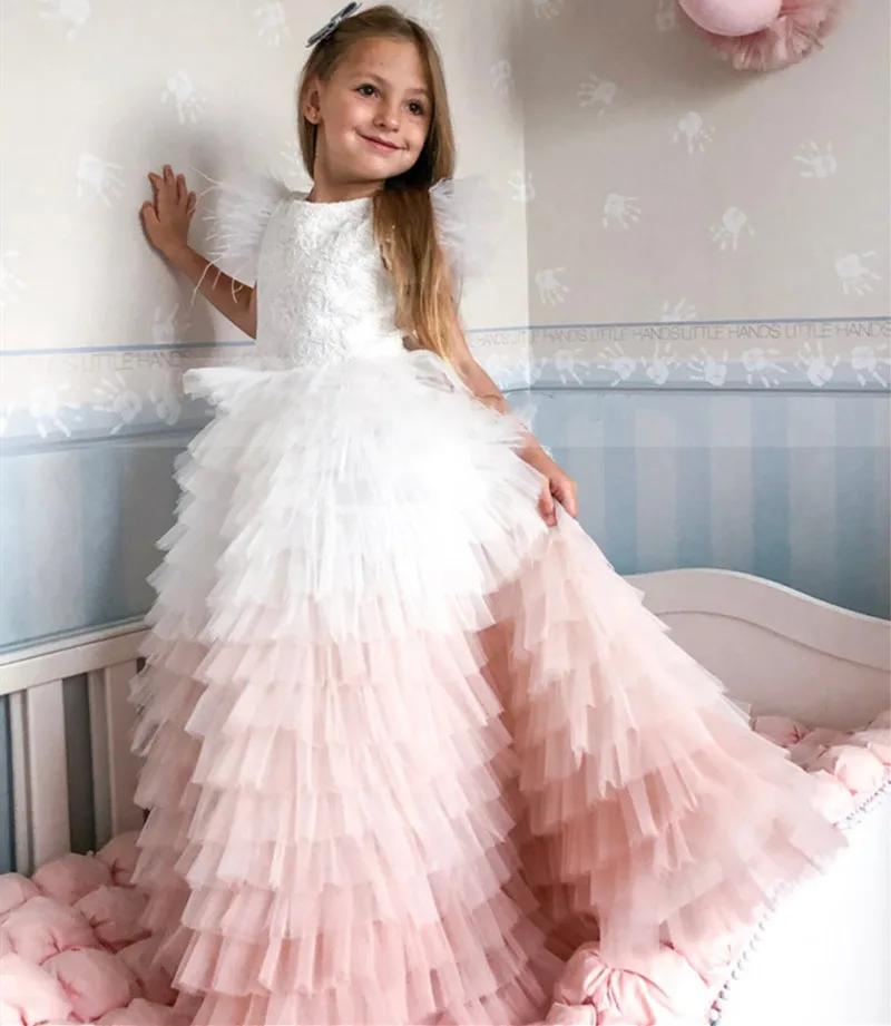 Gorgeous Kids Clothes Little Princess Birthday Gowns Tiered Ball Gown Children Wedding Party Dress Kid Size 1-16Y
Gorgeous Kids Clothes Little Princess Birthday Gowns Tiered Ball Gown Children Wedding Party Dress Kid Size 1-16Y
